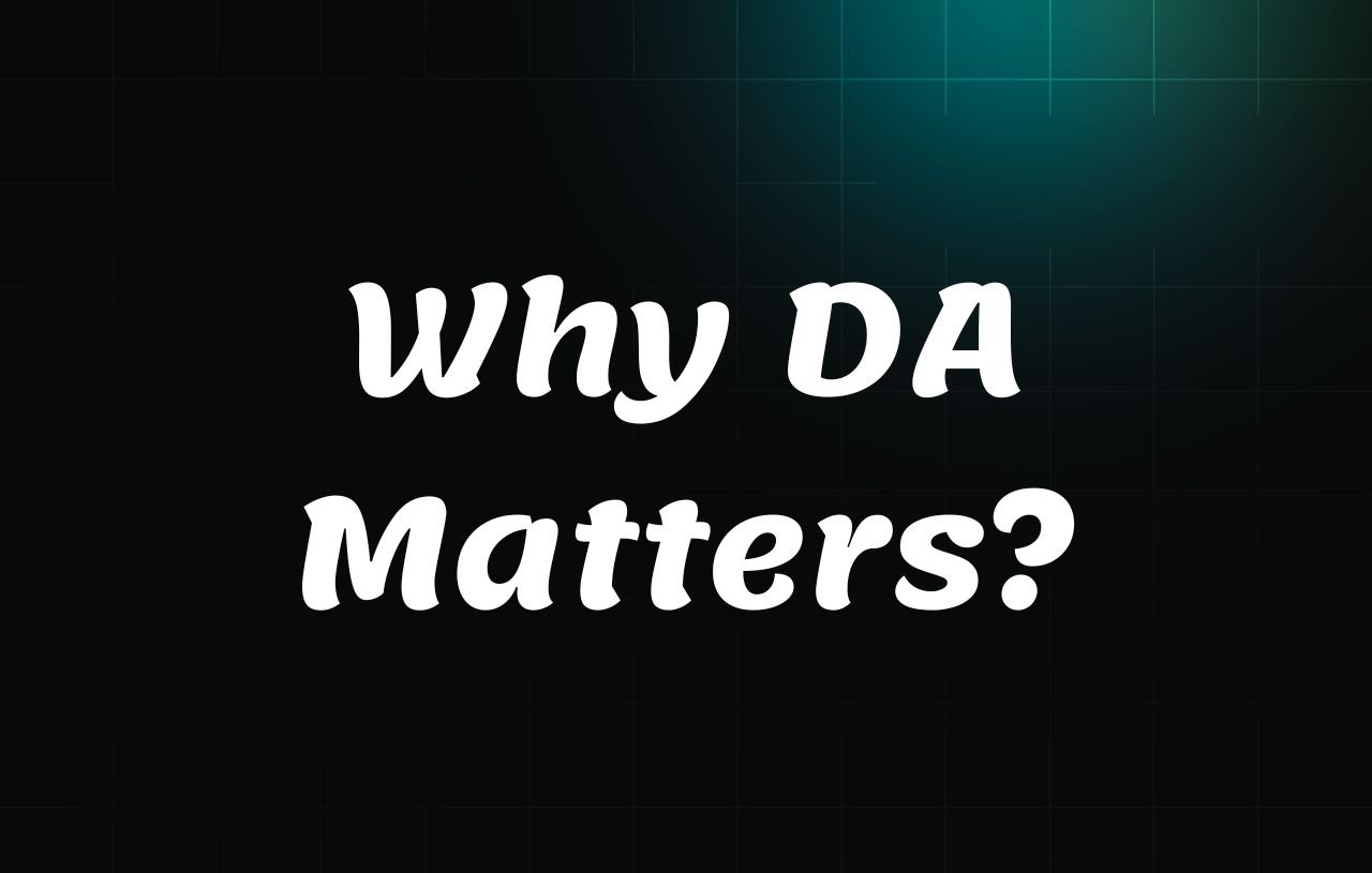 why da matters why da matters